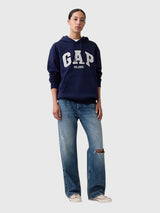 GAP Relaxed Gap City Logo Hoodie,1178568