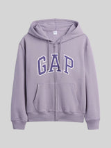 Gap Relaxed Gap Logo Zip Hoodie,627454