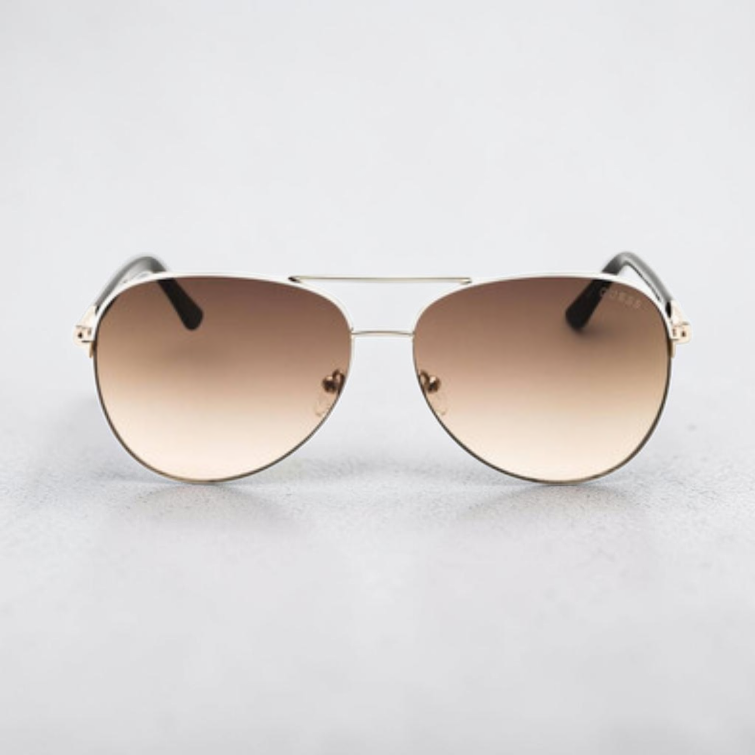 Brown Gradient Pilot Ladies Sunglasses