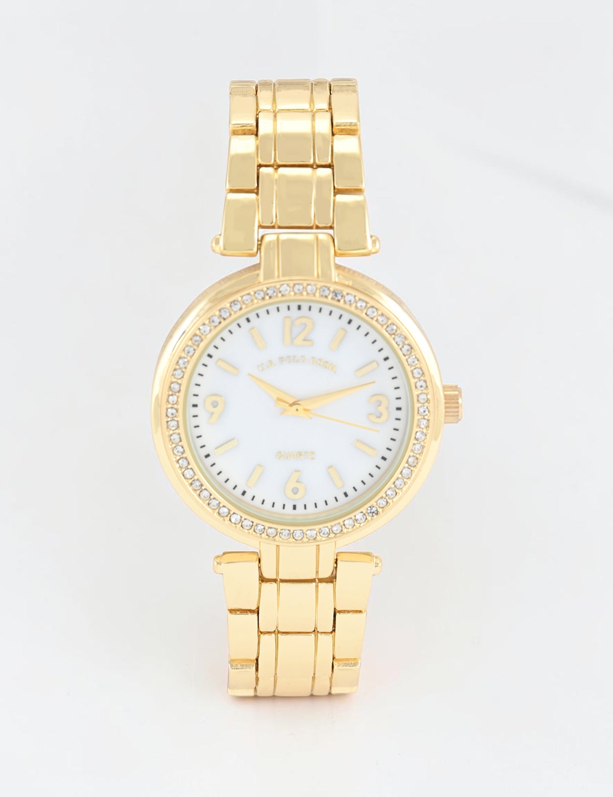 LADIES GOLD LINK WATCH,USC40631UO-0000A