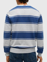 TOMMY HILFIGER Rugby Stripe Crewneck Sweater,XM07954-P61