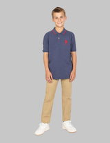 BOYS PIQUE POLO SHIRT