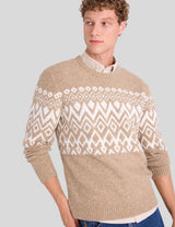 US.POLO.ASSN FAIRISLE CREW NECK SWEATER,USUF6S5661-0000A