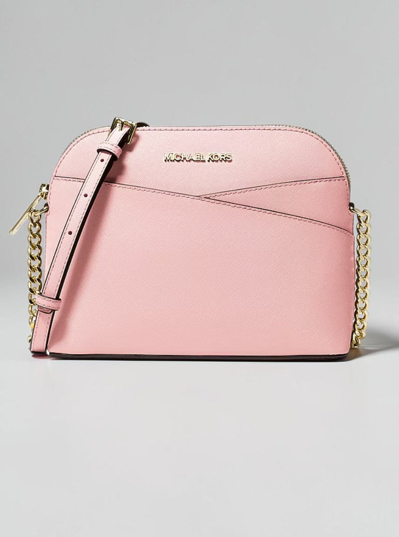Jet Set Travel Medium Logo Dome Crossbody Bag,35F1STVC6B