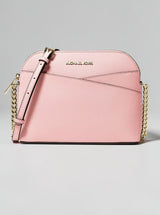 Jet Set Travel Medium Logo Dome Crossbody Bag,35F1STVC6B