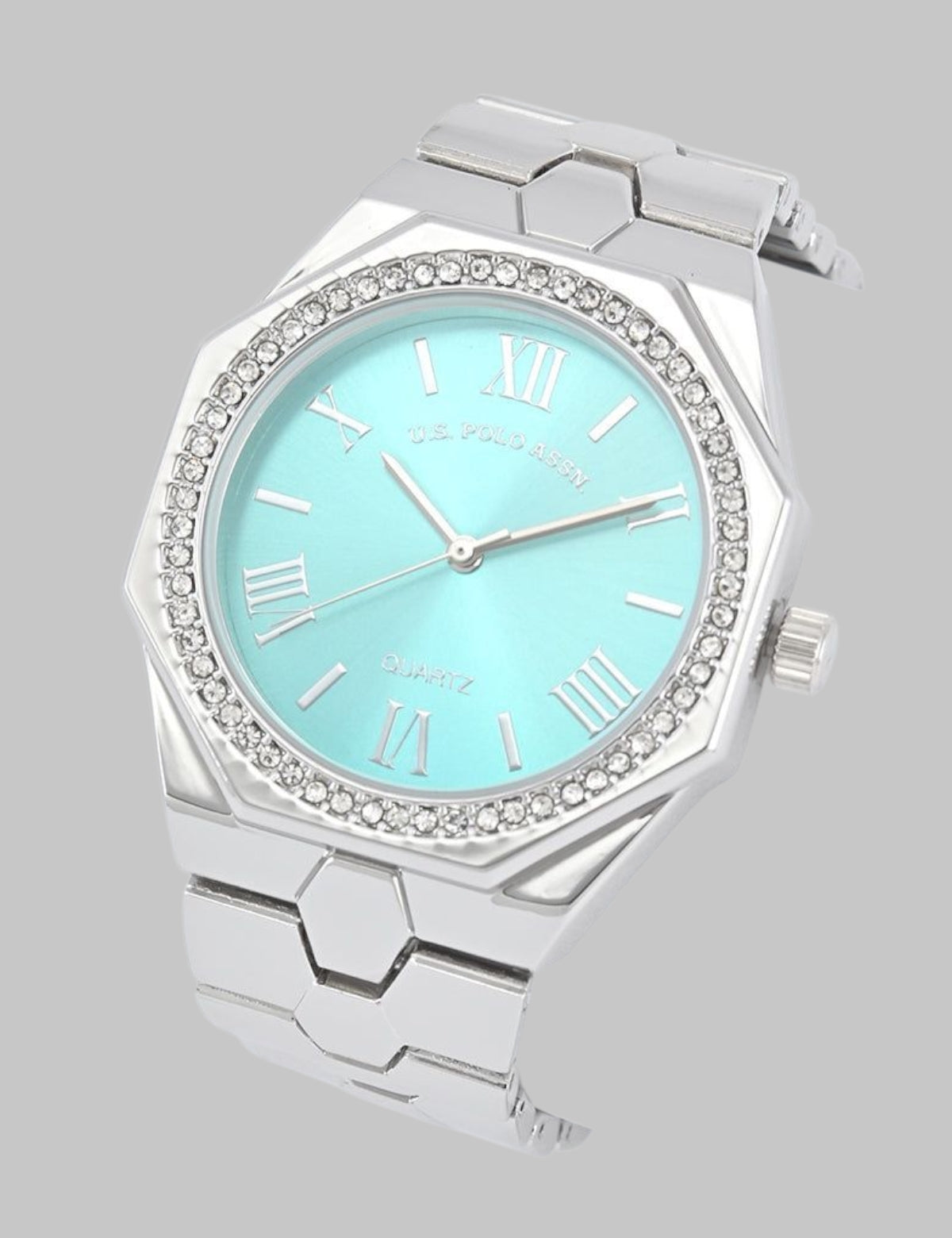 LADIES SILVER LINK WATCH WITH BLUE FACE
SKU: USC40655UO-0000A