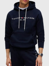 TOMMY HILFIGER Embroidered Tommy Logo Hoodie,78JB336-XLG