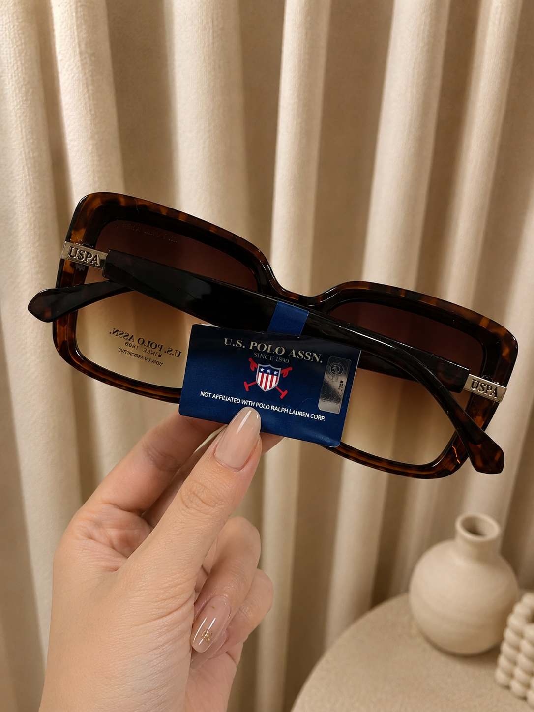 Immediate SCULPTED SQUARE GRADIENT SUNGLASSES,PA5127-0000A