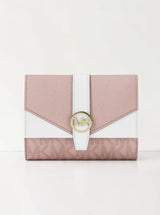 Greenwich Medium Signature Logo Trifold Wallet,35S5GGRE6B