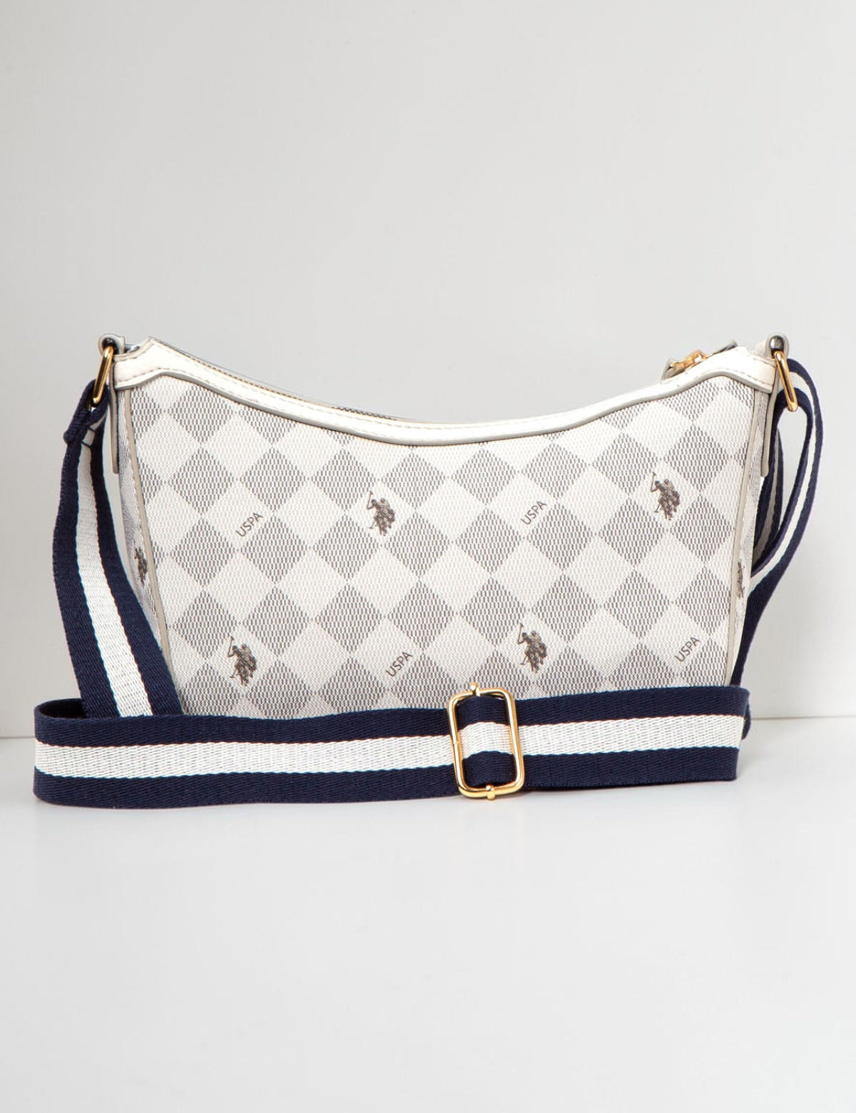 FLORAL DIAMOND CROSSBODY BAG,27A183-AA00A