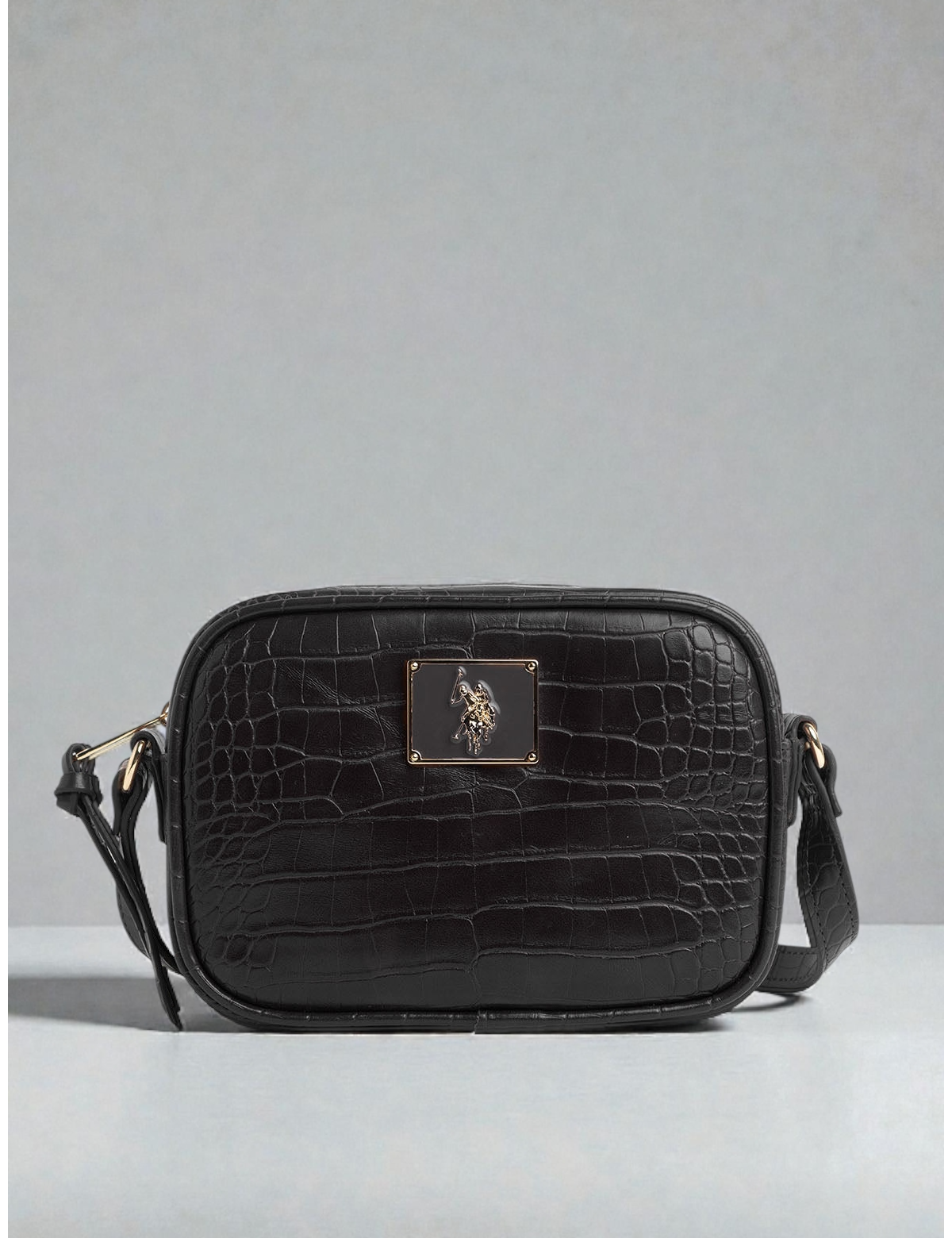 CROCODILE EMBOSSED CROSSBODY BAG 27A402