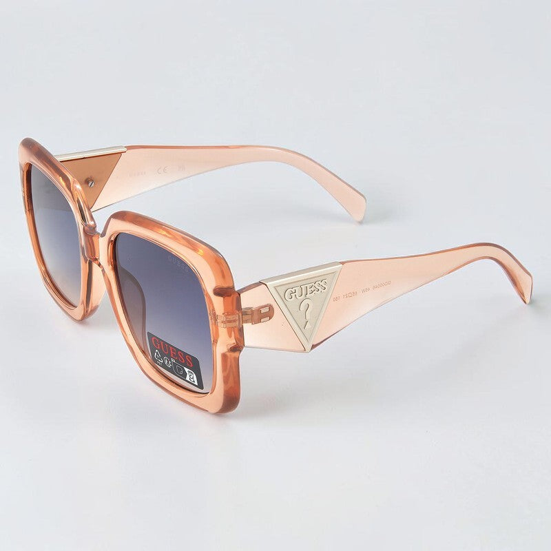 Guess Blue Gradient Square Ladies Sunglasses,GO00046