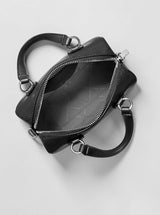 Grayson Pebbled Leather Duffel Crossbody Bag,35S6GGYC1L