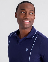 Immediate JOHNNY COLLAR PIQUE POLO SHIRT WITH RIB BAND ,11P0178-4H00A