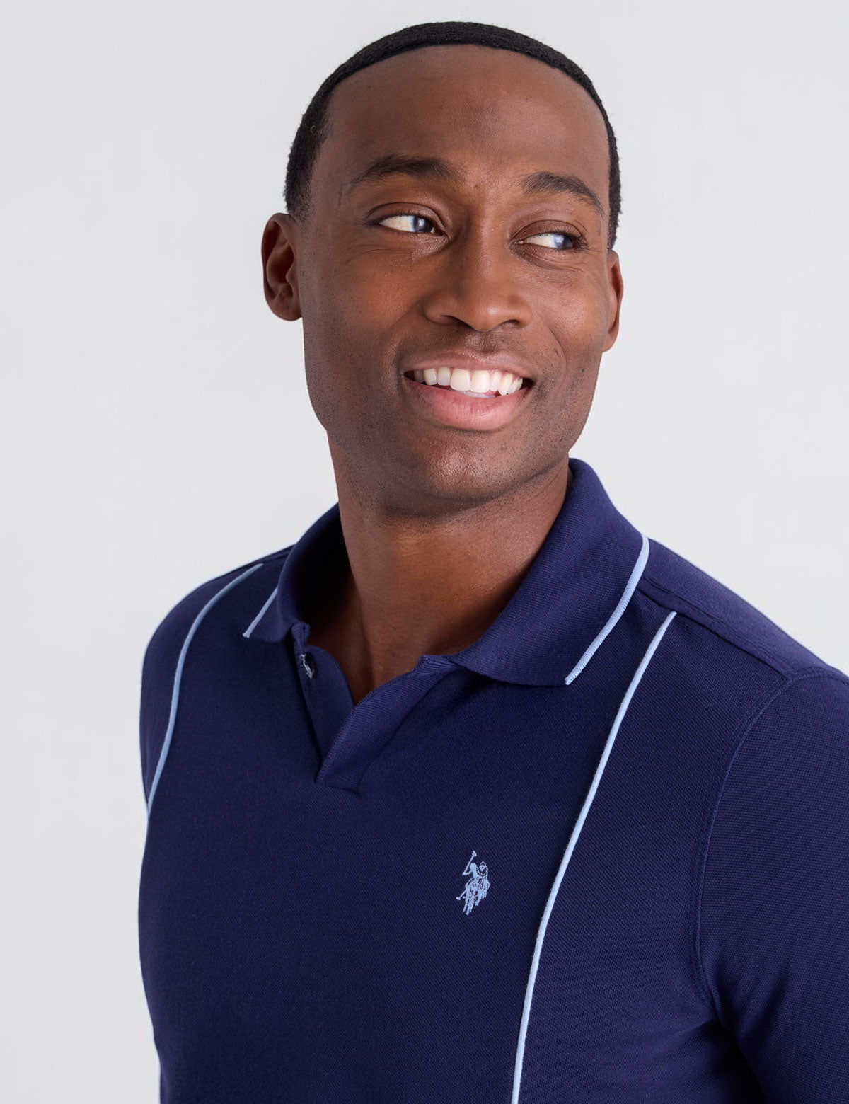 Immediate JOHNNY COLLAR PIQUE POLO SHIRT WITH RIB BAND ,11P0178-4H00A