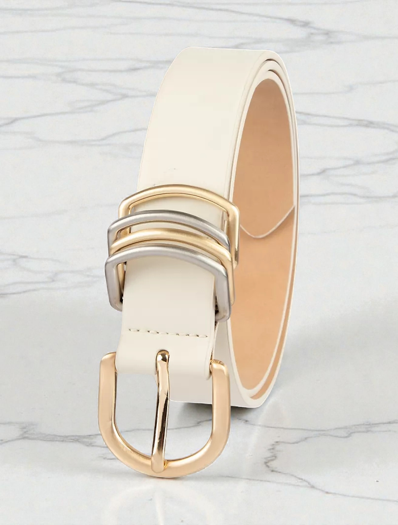 C.K Mixed Metal Loops Belt