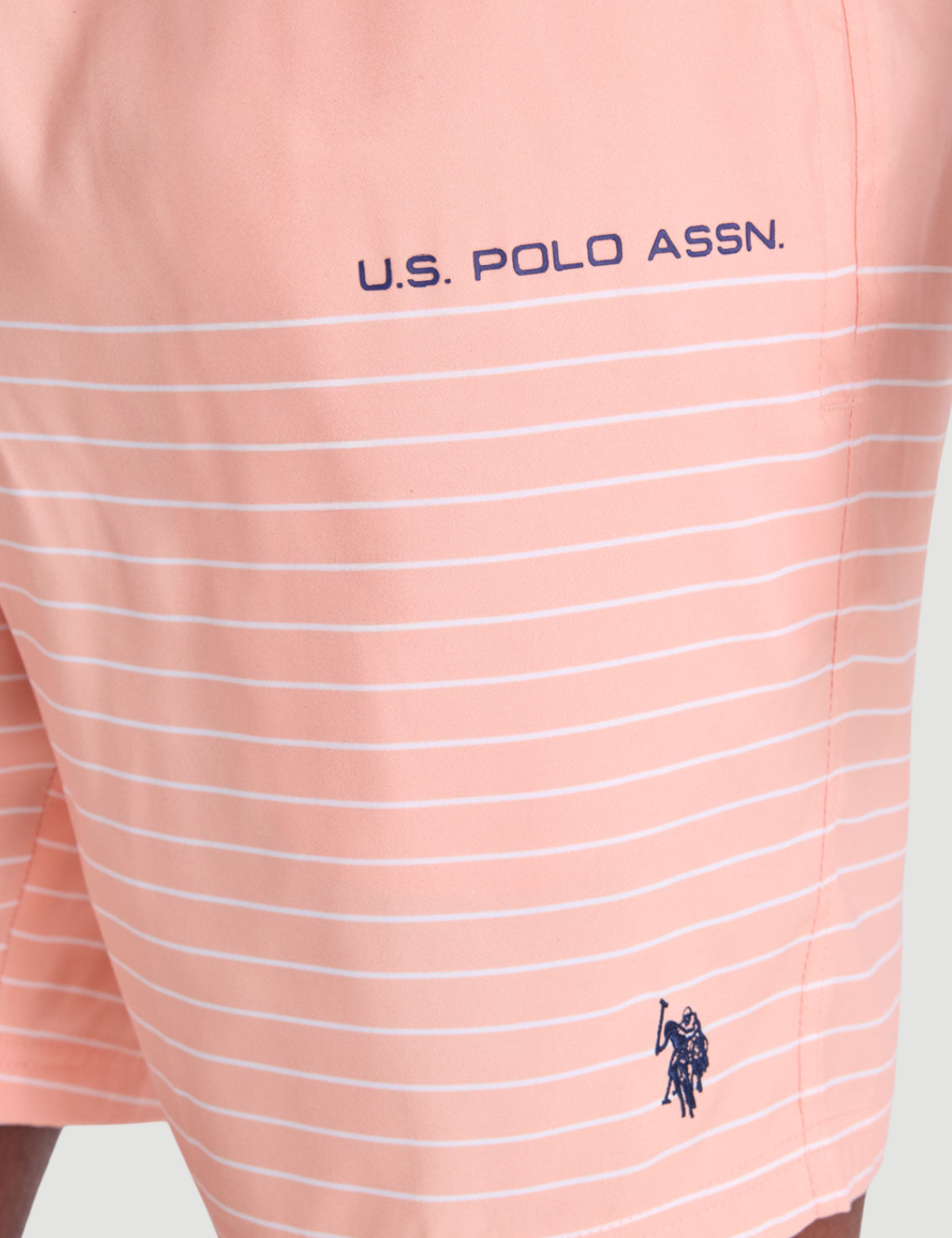PIN STRIPE SWIM SHORTS