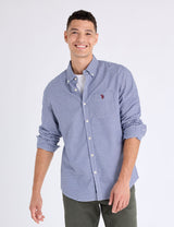 LONG SLEEVE LIGHT WEIGHT GINGHAM OXFORD SHIRT Serial 11H0301-YR00A