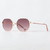 Guess Gradient Bordeaux Geometric Ladies Sunglasses, GF6160