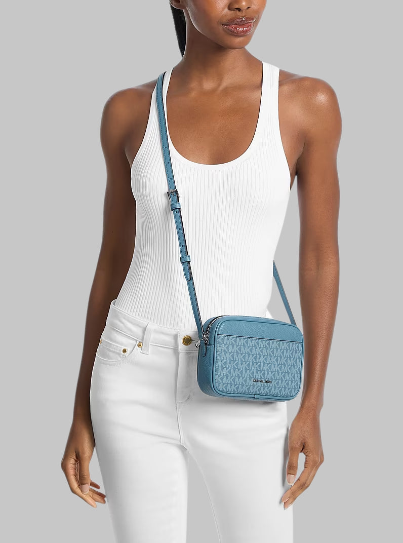 Jet Set Travel Signature Logo Camera Crossbody Bag ,35S6STVC1V