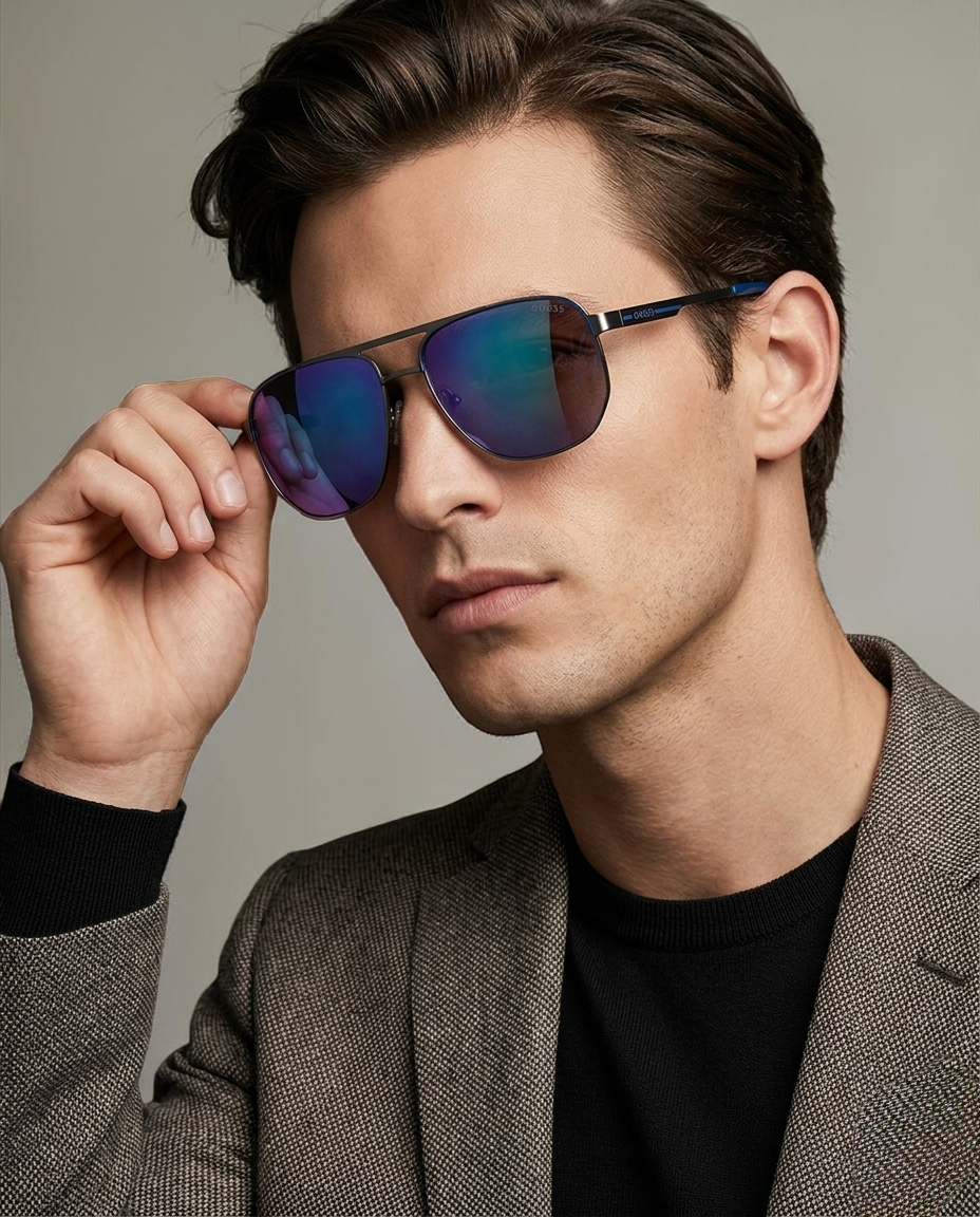 Guess 61mm Navigator Sunglasses