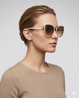 US Polo  LADIES  OVAL SUNGLASSES Serial PA5158-0000A