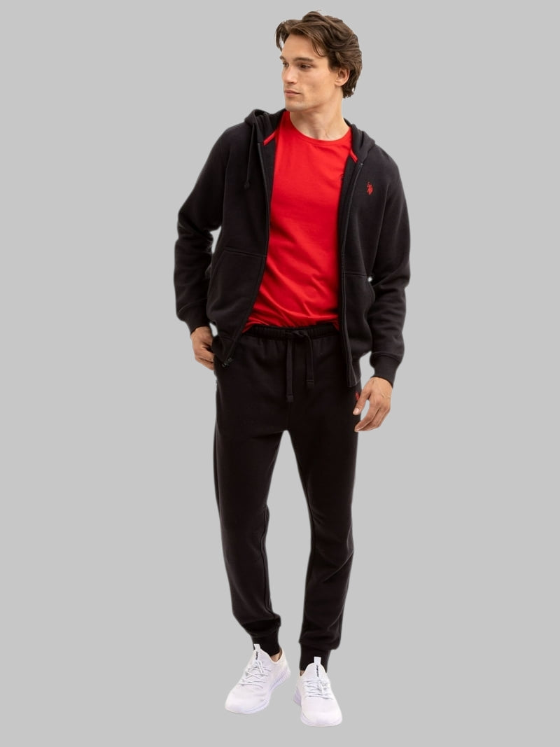 U.S. Polo Assn. Men's Everyday Full Zip Fleece Hoodie