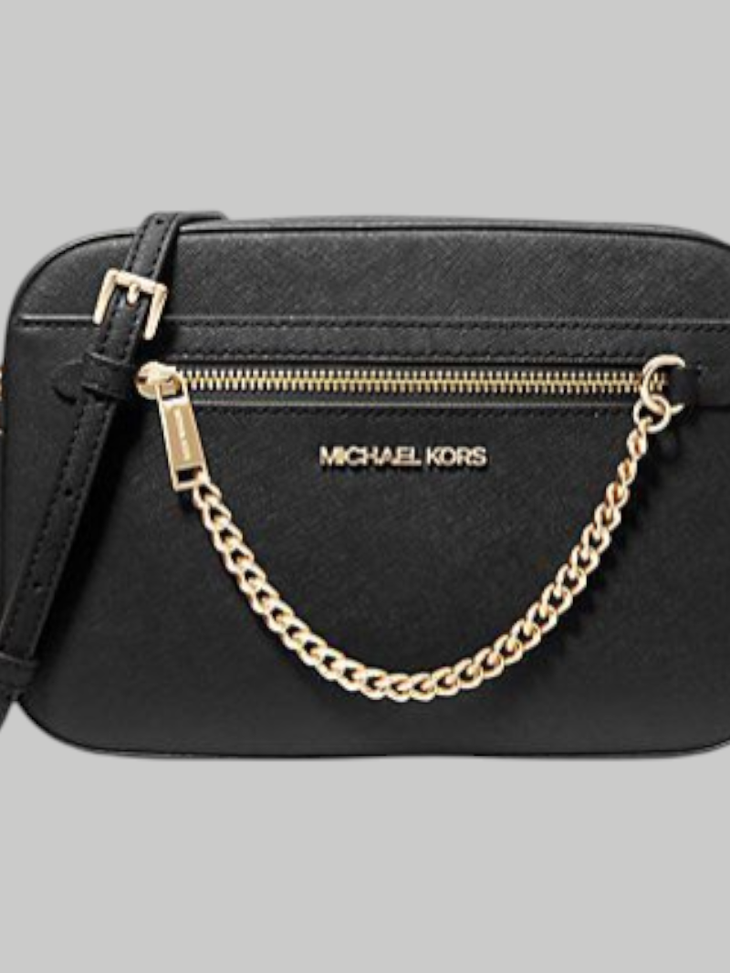 Jet Set Large Saffiano Leather Crossbody Bag 35S1GTTC9B