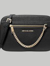 Jet Set Large Saffiano Leather Crossbody Bag 35S1GTTC9B