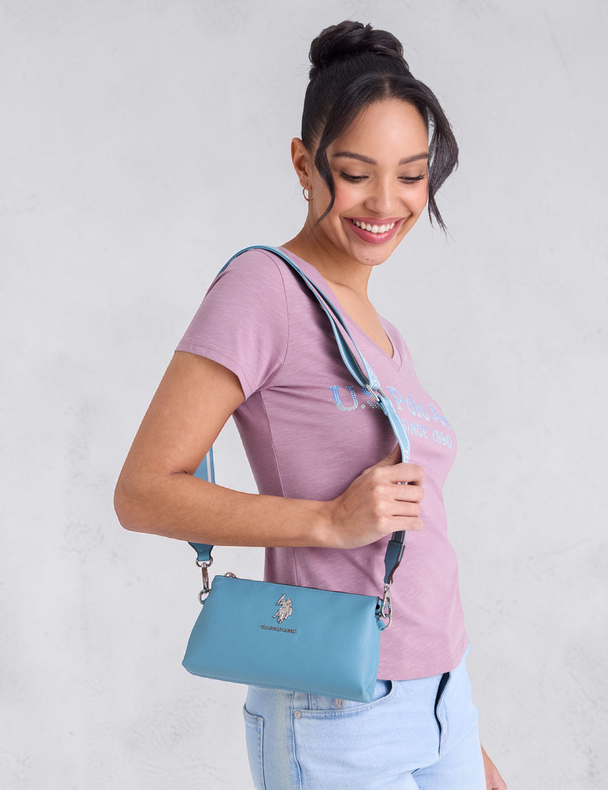 TOP ZIP MINI CROSSBODY BAG Serial 27V0092-AA00A