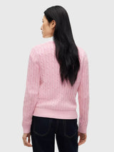 TOMMY HILFIGER Cable Knit Cardigan,XW07848-HIN