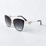 Guess Smoke Gradient Butterfly Ladies Sunglasses GF6141