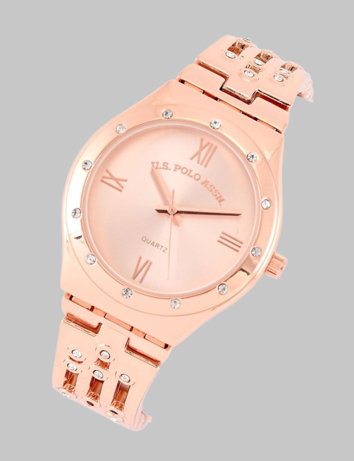 LADIES GOLD ANALOG BRACELET WATCH،USC40605UO-0000A
