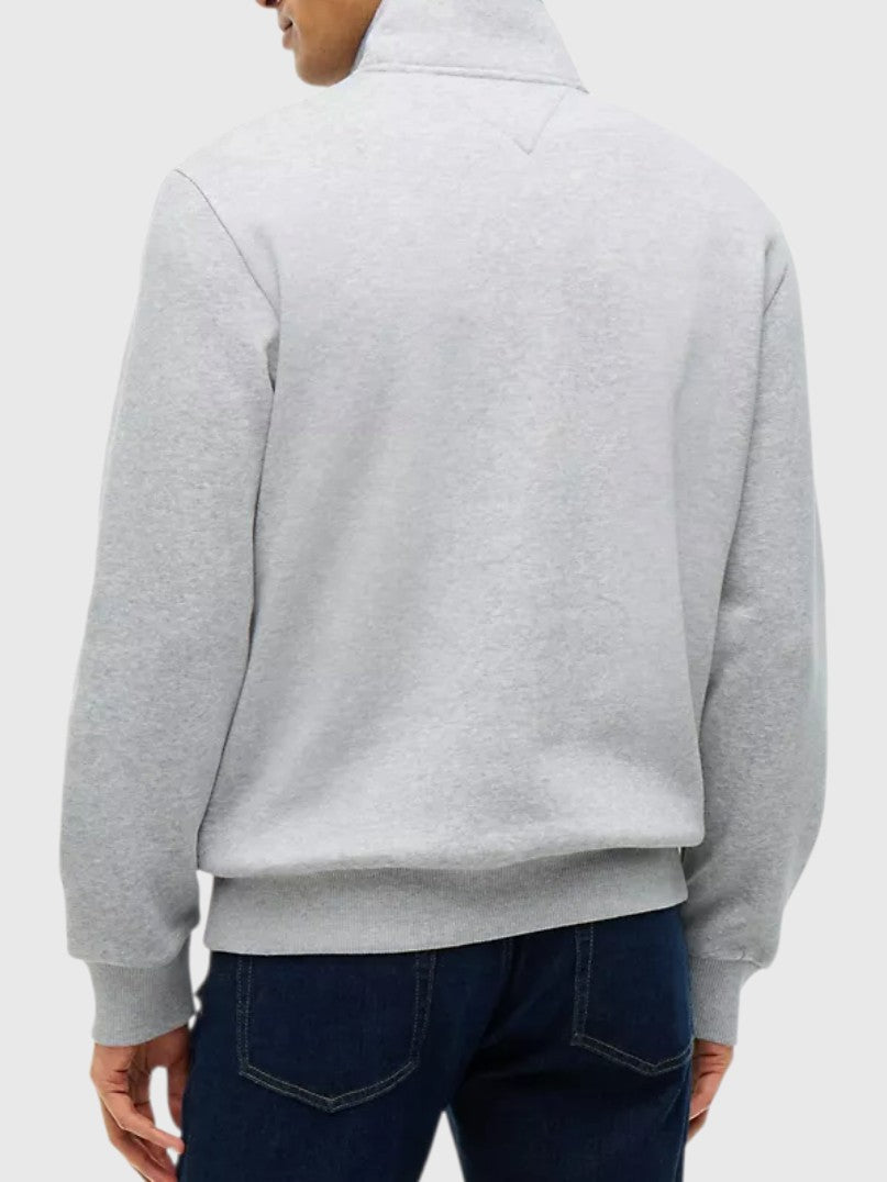 TOMMY HILFIGER Flag Stripe Logo Quarter-Zip Sweatshirt , XM08960-P61