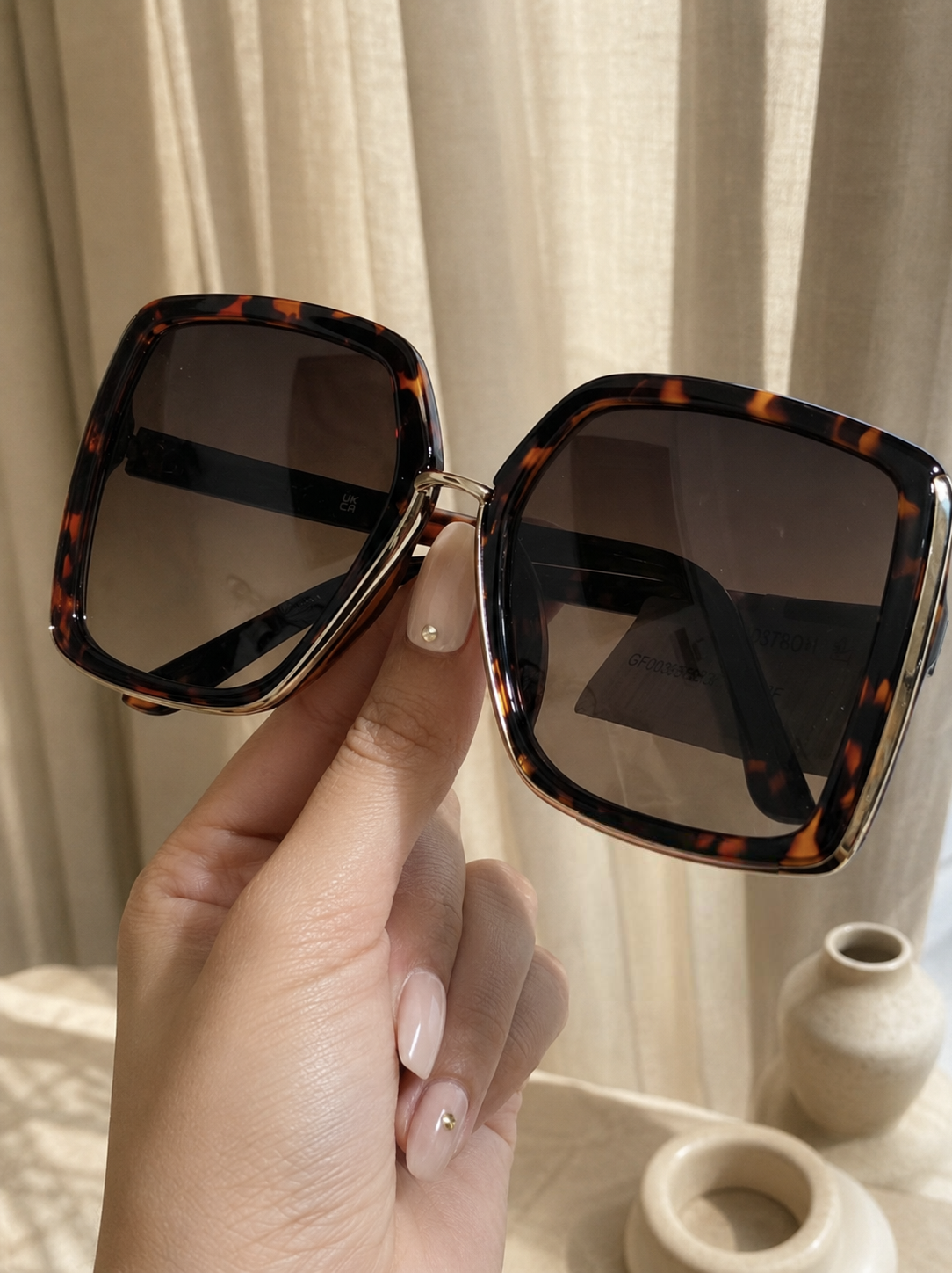 Immediate Guess Women's Rectangular Sunglasses GF000685852F