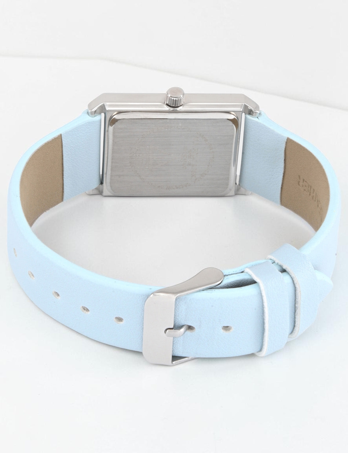 LADIES SLATE BLUE SQUARE WATCH,USC42161UO-0000A