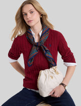 US.POLO.ASSN GOLDIE QUILTED LOCK CHAIN CROSSBODY,27V0143-AA00A