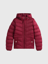TOMMY HILFIGER  Quilted Hooded Jacket,XW09404-ACI