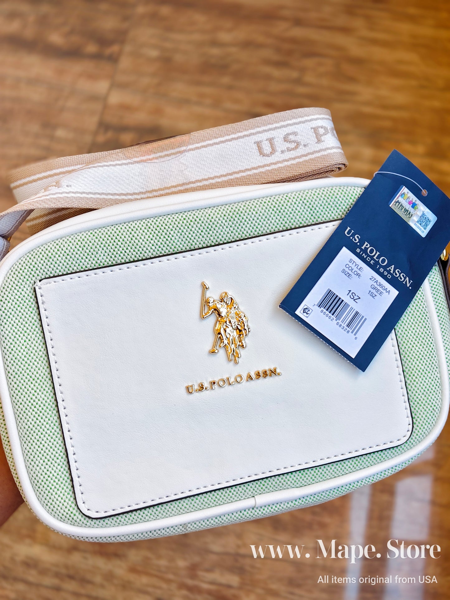 Immediate CANVAS POCKET CROSSBODY BAG Serial 27A360-AA00A
