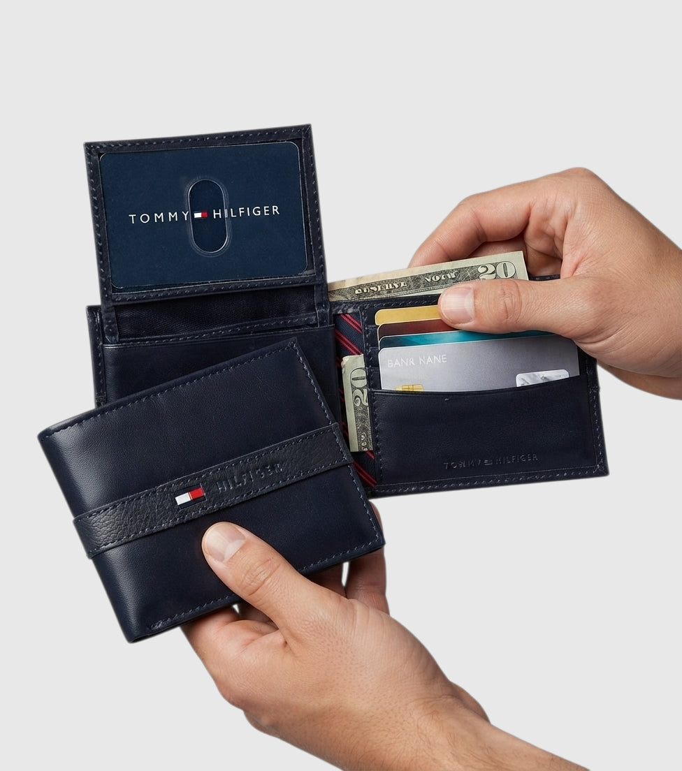 Tommy Hilfiger Men's leather wallet
