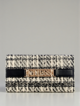 Immediate Guess Hauser Tweed Slim Clutch