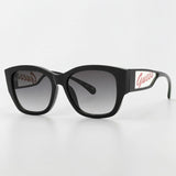 Guess Smoke Gradient Square Ladies Sunglasses, GF0403