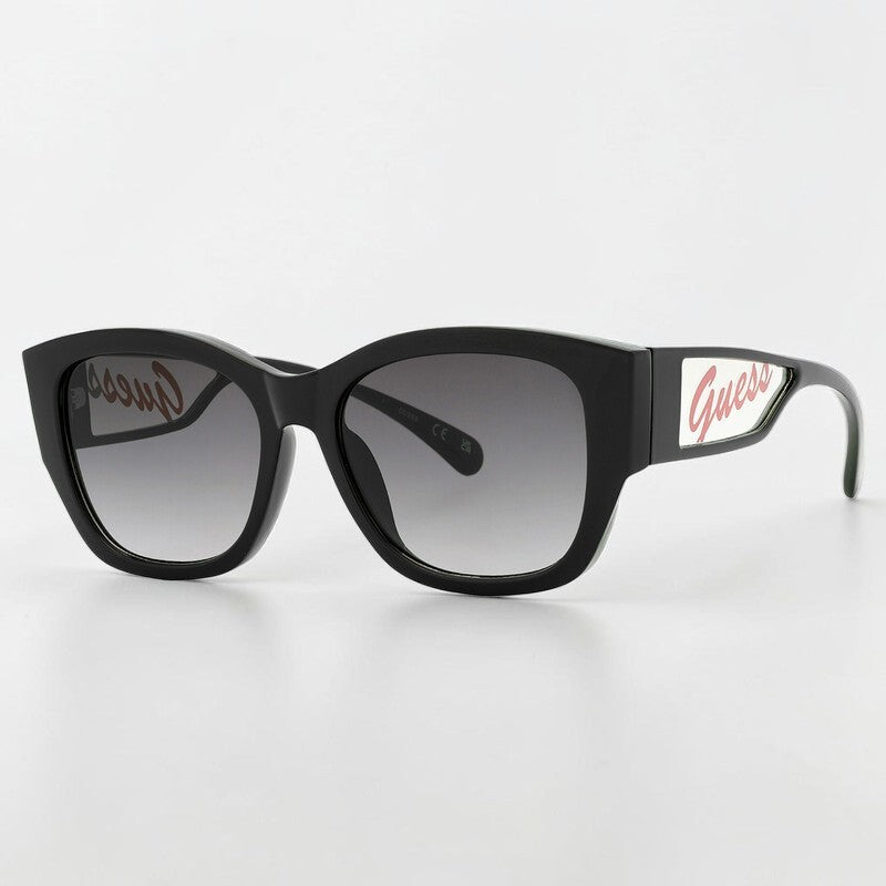 Guess Smoke Gradient Square Ladies Sunglasses, GF0403