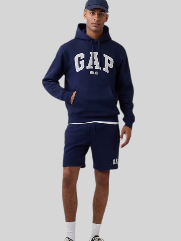 GAP Relaxed Gap Logo Hoodie,1179544