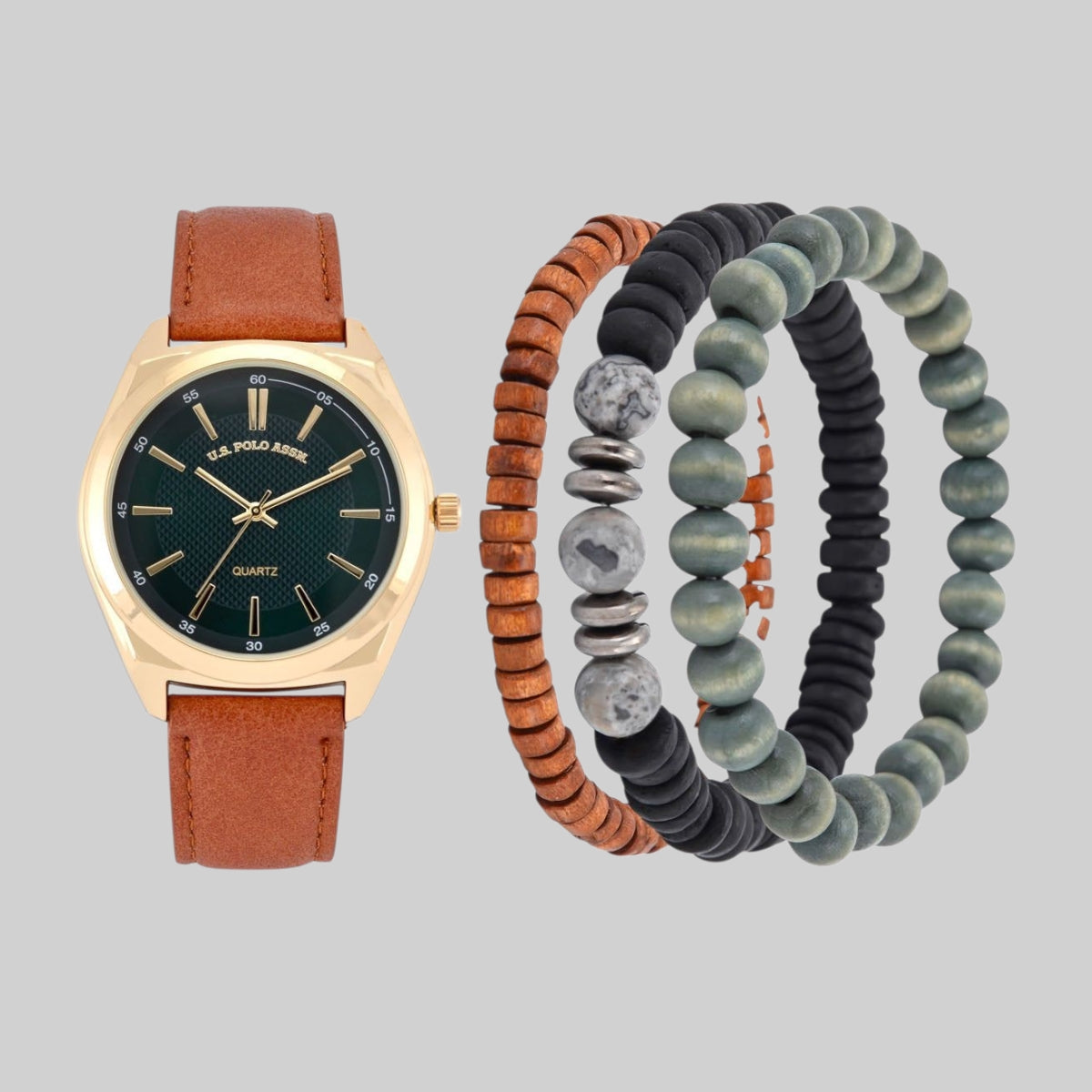 MENS BRON WATCH STACKABLE SET,USC20259UO-0000A