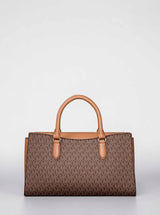Michael Kors Arden  Signature Logo Top-Zip Satchel,35F6G4XS6S