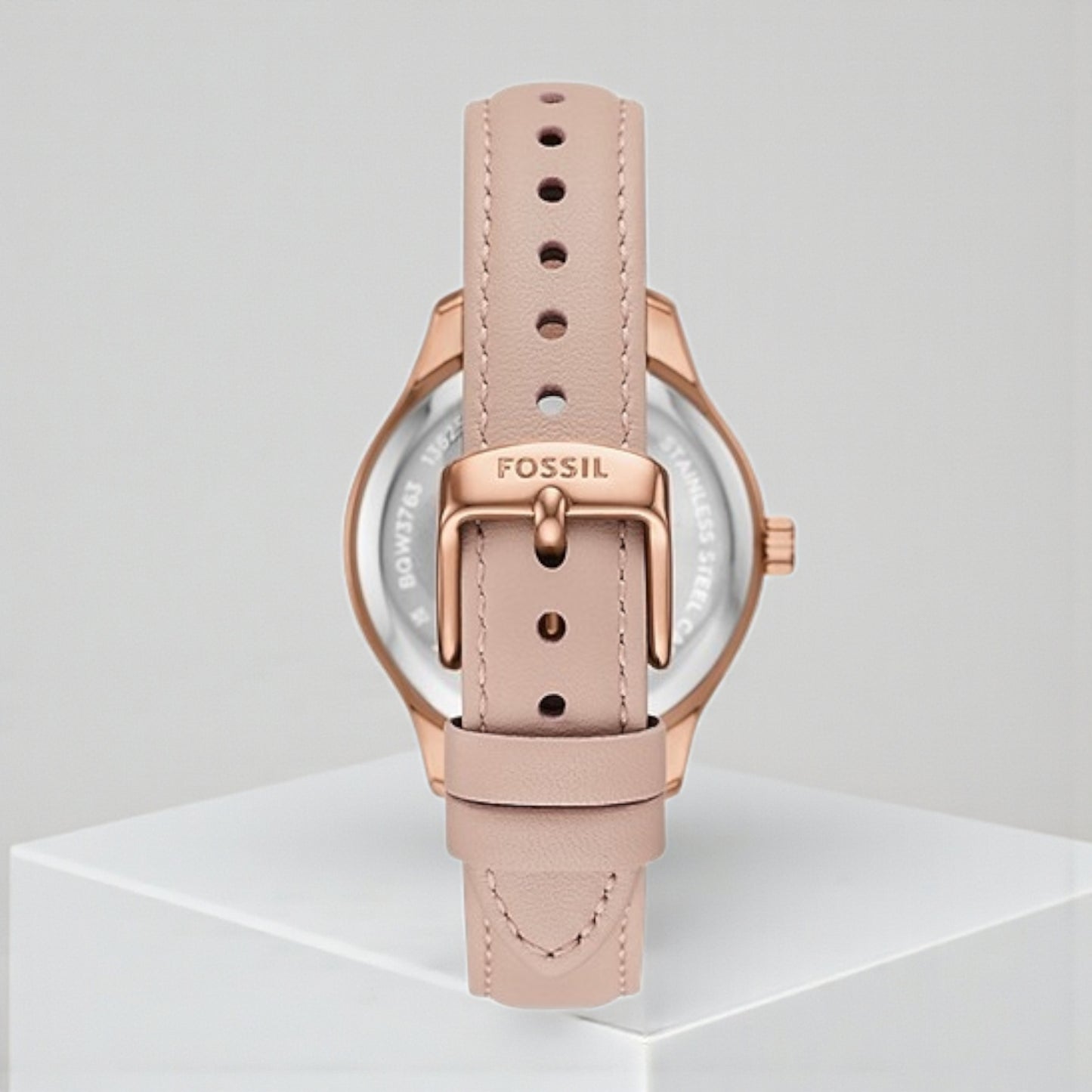 Rye Multifunction Pink Leather Watch