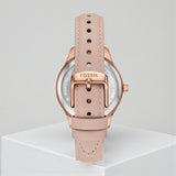 Rye Multifunction Pink Leather Watch