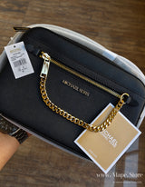 Immediate Jet Set Large Saffiano Leather Crossbody Bag 35S1GTTC7L