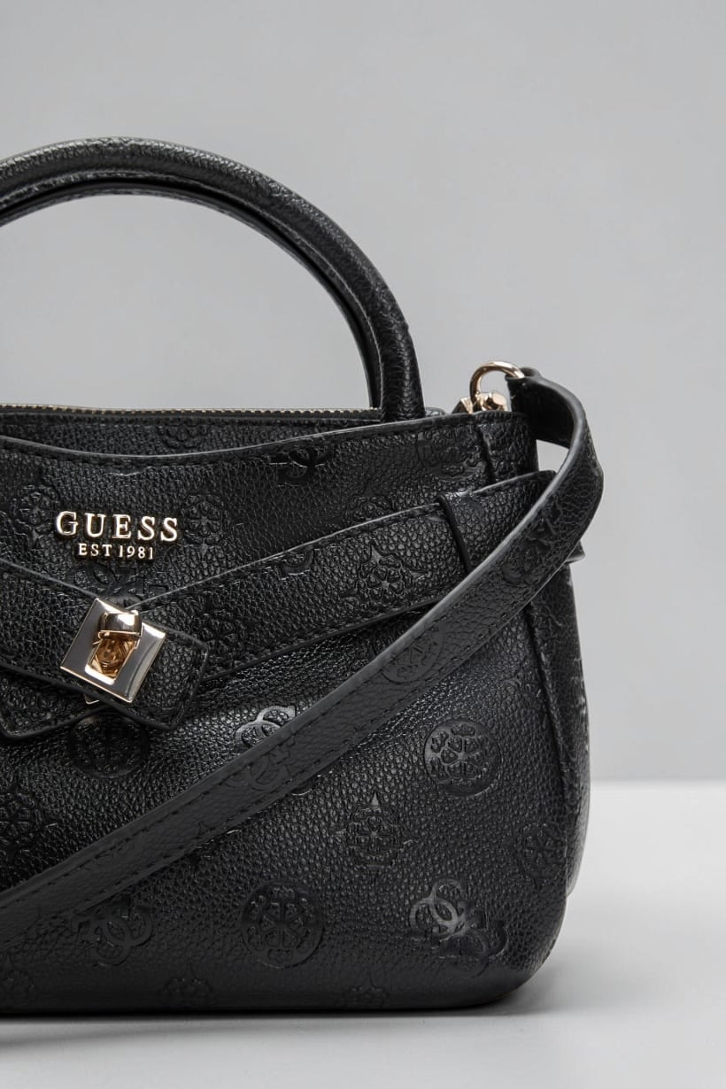 GUESS Ella Logo Satchel Bag